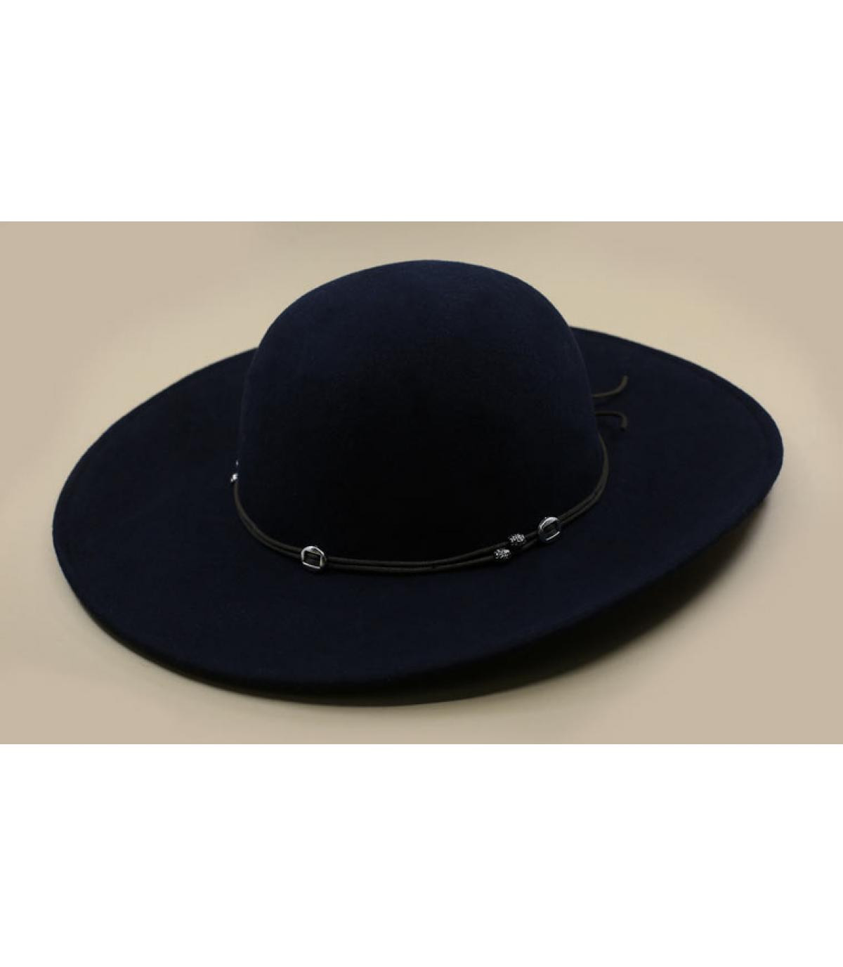 in feltro blu navy in feltro blu navy